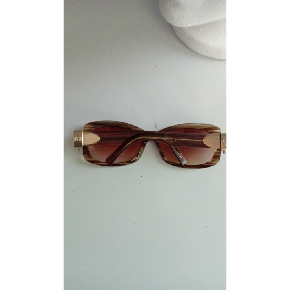 Gucci Sunglasses Brown Oval Frames Designer Eyewear Fashion Shades - Picture 5 of 16